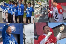 내 선거처럼 뛴다…충북 국회의원 대선 유세현장 동분서주