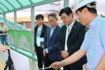 윤종군 의원 본격 장마철 앞두고 38국도 및 고삼휴게소 공사 현장점검 나서