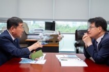 이재영 증평군수, 국민주권정부 출범 후 첫 국회 방문