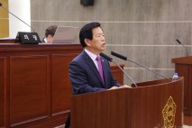 단양군의회 조성룡 의원, 5분 자유발언  ‘세계지질공원 지정, 그 이상의 가치를 위한 제언’