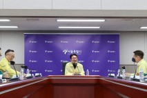 김민석 총리후보자, 수해 대비태세 점검…"선제대응 정부로 탈바꿈"