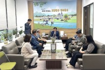 횡성군, 공군본부에 군소음 피해 대책 마련 건의서 전달
