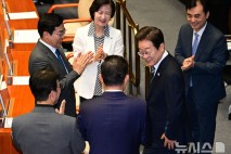 민주, 李대통령 첫 시정연설에 "역사적 순간"·"가슴 벅차"