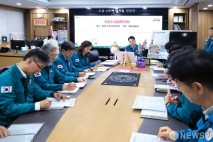 수방대책회의 주재하는 오언석 도봉구청장