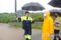 김철우 보성군수, 우기철 집중호우대비 현장점검피해 예방 총력