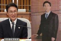 눈 질끈 감은 김민석 "차마 못 보겠다"…26년 전 신사복 광고에 '진땀', 왜?