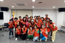 도봉구 통장들 오렌지색 '직무활동복' 입고 뛴다