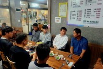 이재영 증평군수, 취임 4주년 첫 일정으로 현장 근로자와 조찬 간담회