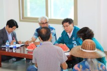 진병영 함양군수, 폭염 속 주민 건강 점검…무더위 쉼터 활용 독려
