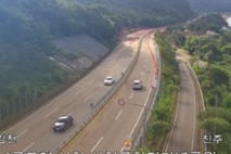 토사 유출로 막혔던 산청군 국도 3호선, 부분 개통