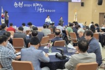 노관규 순천시장, 3주년 맞아 