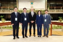 한국 지방정부 대표단, 코스타리카 제1부통령 예방