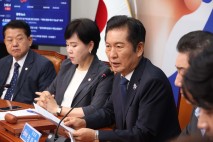 정청래, 국힘 전대에 화환 보내 놓고 “내란 정당, 해산감”