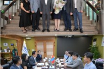 몽골-독일자원기술대학교 대표단, 논산시 방문