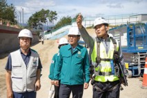 김홍규 강릉시장, 철저한 공사 현장 안전관리 강조