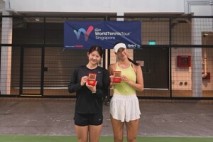 의정부시 테니스팀 임희래, ‘ITF 싱가포르 국제투어’ 여자복식 우승