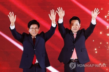 국민의힘 대표 결선에 김문수-장동혁 후보 진출