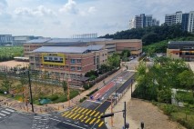 파주운정3지구 다율초·중학교 승하차 진입도로 확장공사 완료