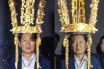 “왕 노릇” 비판에…정청래, ‘금관 착시 사진’ 삭제