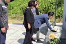 조지연 의원, 광복 80주년 맞아 경산 ‘항일운동기념탑’ 참배·정화 활동