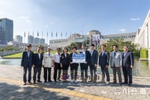 HDC현대산업개발, 광복절 맞이 용산구 보훈유공자에 생활용품 지원
