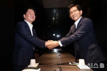 김문수·안철수 오찬회동…金 "당내 협력 필요성 확인"