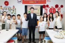 김정헌 구청장, 우리 동네 배움터 ‘마을학교’ 격려 방문
