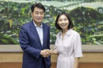하은호 군포시장 최호정 서울시의장 만나 남부기술교육원 부지 활용 협력 논의