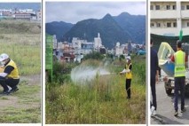 대구 남구, 재개발 재건축 정비구역에 드론 활용한 특별방역 및 쓰레기 수거 실시로 주거환경 개선 나서