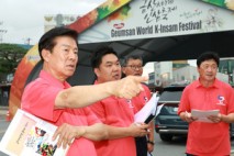 박범인 금산군수, 제43회 금산세계인삼축제 1차 현장 점검