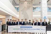 ‘K뷰티 선두’ 한국콜마 찾은 WIPO총장···“지식재산이 글로벌 경쟁력 핵심”