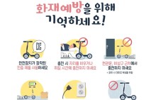 리튬이온배터리 화재 10건 중 9건은 전동킥보드·전기자전거
