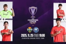 'ACLE 16강' 노리는 강원, 김건희-박상혁 투톱 출격...마치다는 나상호-오세훈 '맞불'[현장 라인업]