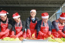 제17회 따뜻한 겨울나기 김장대봉사…대전 사회공헌 협약 기업 등 자원봉사자 참여