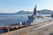 해군, 3600톤급 호위함 '전남함' 진수