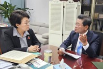 정인화 시장, 국비 확보·현안 사업 건의 위해 국회 방문