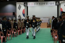 육군 36사단 6·25 전사자 발굴유해 합동 영결식