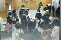 독감유행 붐비는 병원