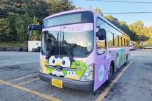 순천 도심 달리는 ‘루미뚱이×몰랑이’ 캐릭터 버스 한시적 운행