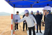 정기명 여수시장, 2026여수세계섬박람회 조성 현장 점검