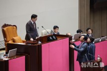 '민생법안 처리 본회의'마저도 고성·비난 얼룩…여 