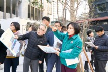 이수희 강동구청장, 입주 앞둔 천호3·4구역 통학로 안전 점검