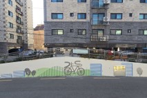 강동구 천호옹벽, 청소년 참여형 공공미술로 단장