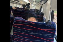 새마을호 만취 승객, 담배 '뻐끔'…