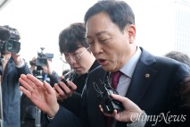 '김건희 일가 공흥 특혜' 의혹 김선교 출석, 강압 수사 강조하며 특검 비난