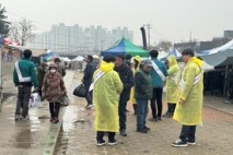 신읍5일장서 대설·한파 대비 시민 안전 캠페인 전개