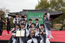 담양중학교 난타부 ‘청울림’, 제5회 아산시장기 전국난타경연대회 ‘대상’수상