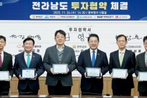 전남도, 여수국가산단 1조 2천441억 규모 투자협약