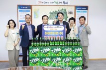 완주 와일드&로컬푸드 축제, 하이트 진로 홍보라벨 부착 10만 병 출시